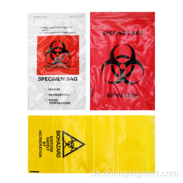 Abfallbeutel für medizinische Biohazard-Proben